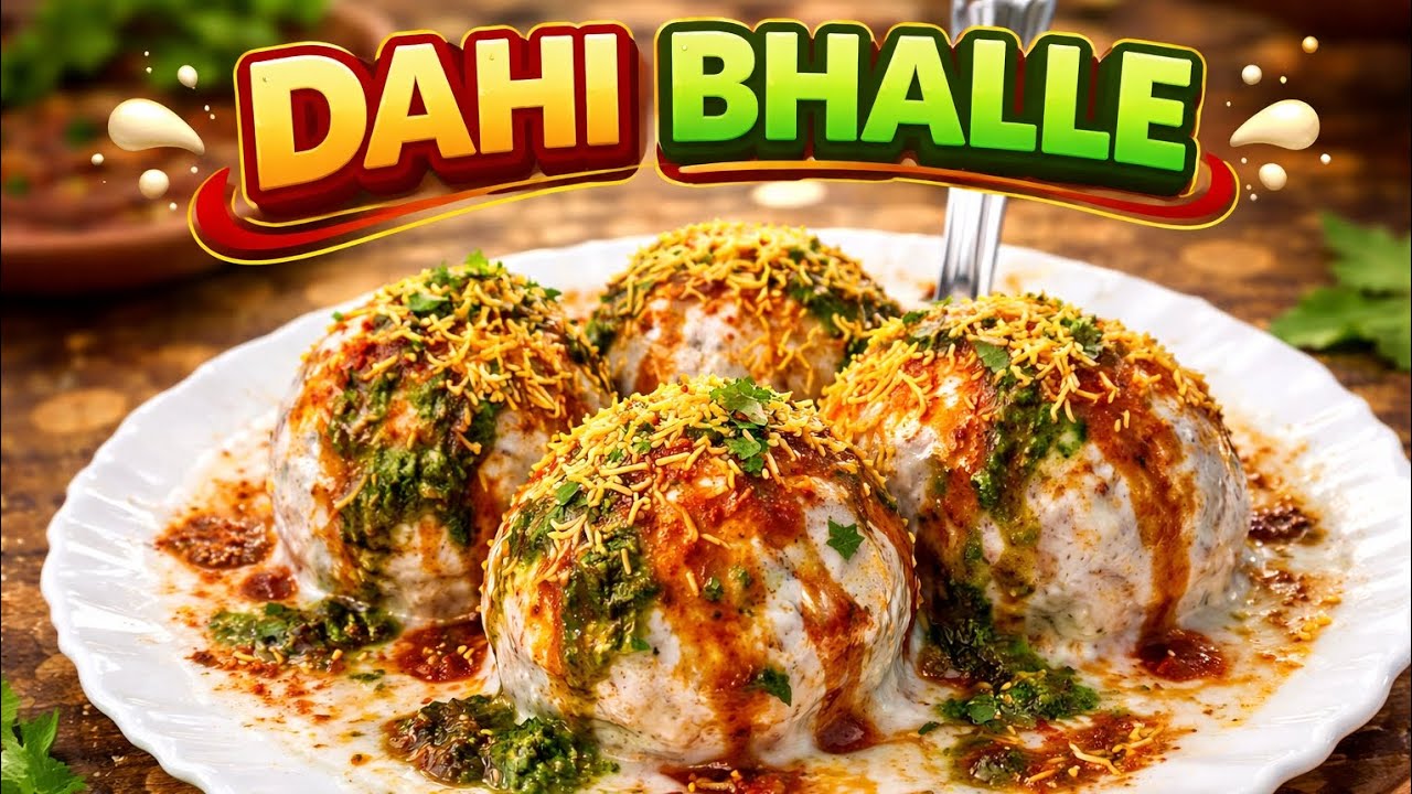 Holi Special Dahi Bhalla | Bazaar Jaisa Swad Ghar Par 😊#holi special #dahi bhalle 