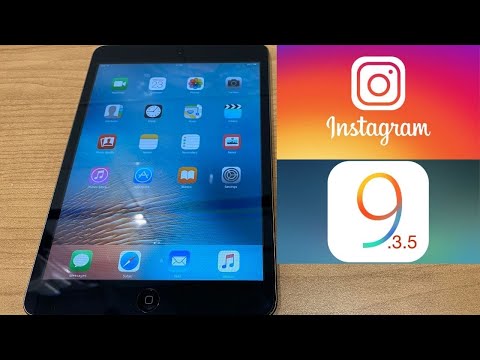 How To Install Instagram On IPad With Old IOS 9 3 5 Cant Install From App Store 2021 