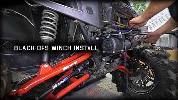 Black Ops Winch Install on Polaris Ranger XP 900 | How To
