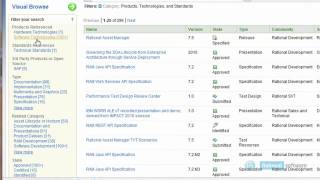 Rational Asset Manager 7.5 M3 - Search Facets