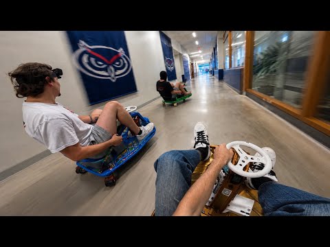 POV Drift Carts Vs. College Campus