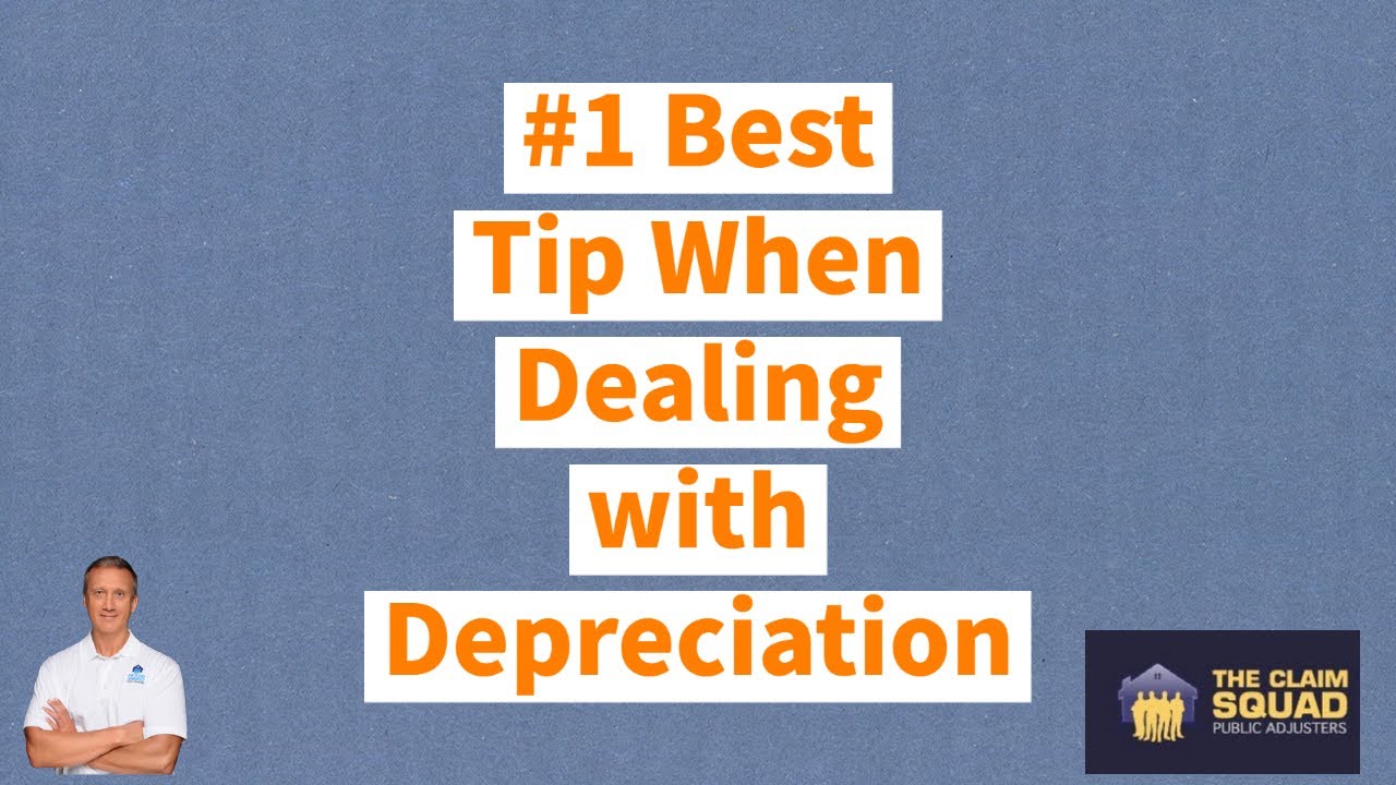 #1 Best Tip when dealing with Depreciation & Your Insurance Company