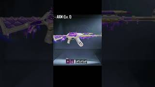 ⚡ Pulsing Light AKM Deep Research! Most Stylish AKM Skin? 🔥 #shorts #bgmi #pubgmobile