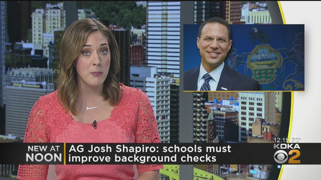 AG Josh Shapiro: Schools Must Improve Background Checks