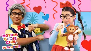 The Wheels On The Bus Valentine's + More | Mother Goose Club Playhouse Songs & Nursery Rhymes