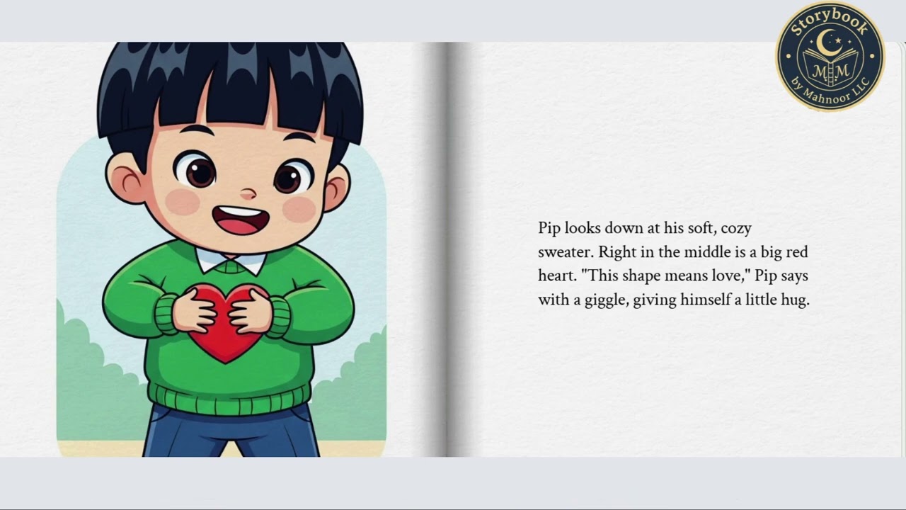 Twelve Shapes Around Me | StoryBook By Mahnoor | Learn Shapes for Kids | Educational Story