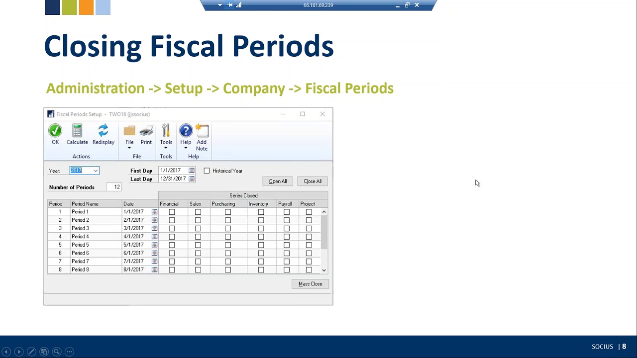 2017 12 06 13 01 Planning for your Microsoft Dynamics GP Year End - YouTube