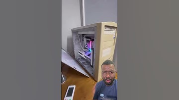 PC Gamer Top Dentro de Gabinete Antigo Nostalgia #shorts