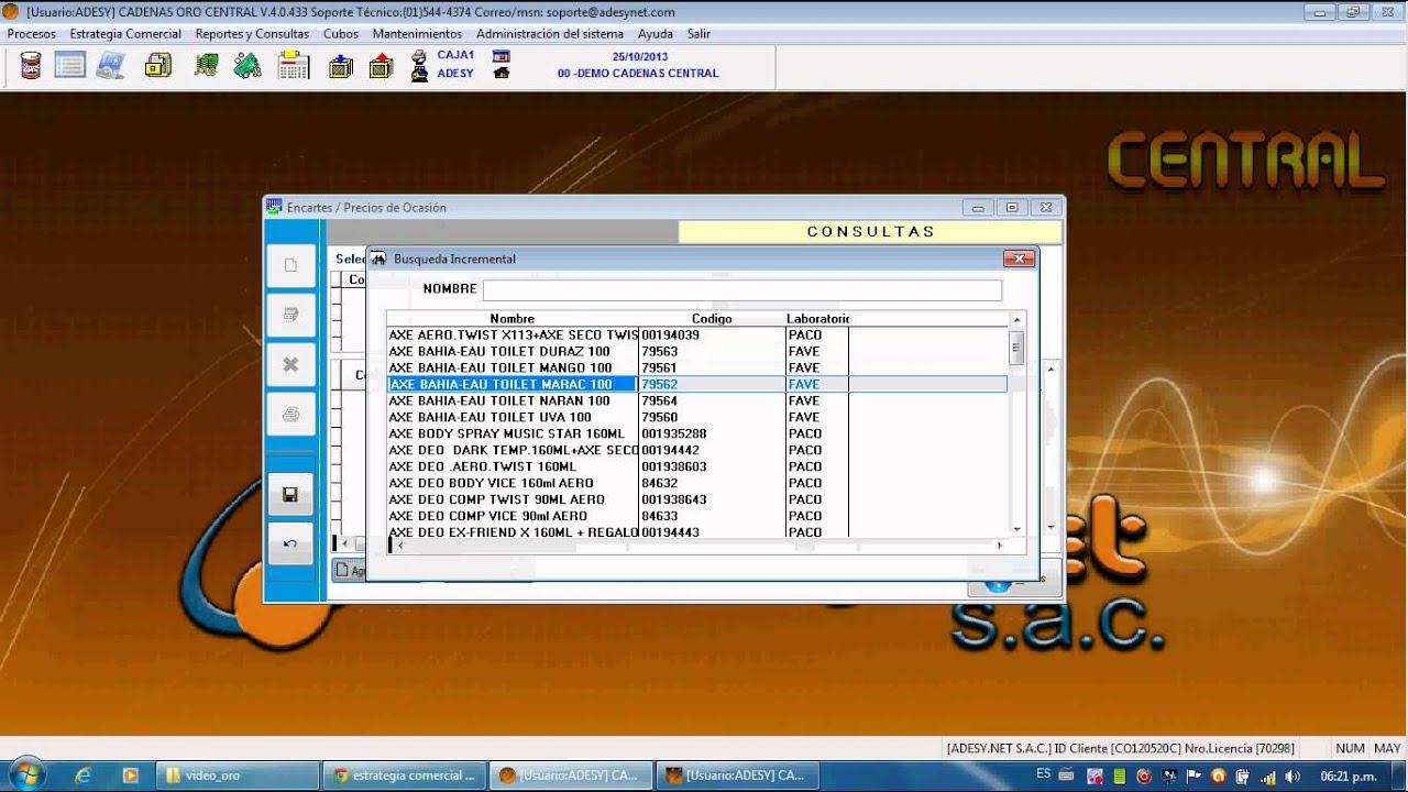 ADESY.NET Definiendo precios de encarte y/o ocasión - YouTube