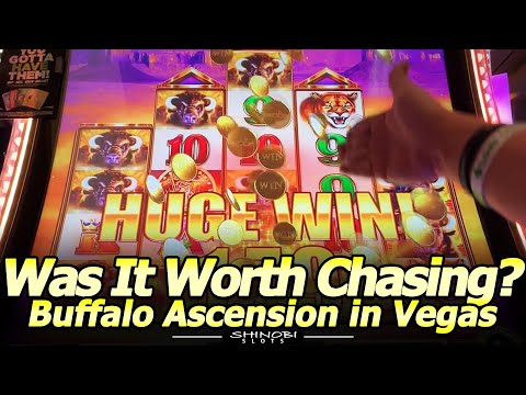 I Played an Hour for THAT!? Buffalo Ascension Stampede Chasing at Red Rock with @BethLovesVegas !