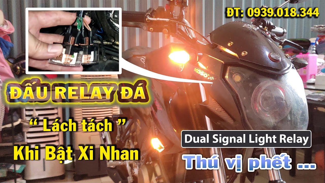 Đấu Relay đá lách tách khi mở nhan... Thú vị phết