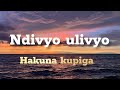 NDIVYO ULIVYO ROSE MUHANDO Official Video Lyrics