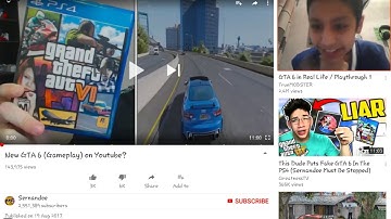 SERNANDOE DOES CLICKBAIT AND PEOPLE LOVE IT (sernandoe most be stopped) GTA 6 IS REAL