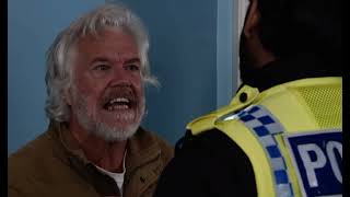Coronation Street Stu Is Arrested For Aulting A Police Officer