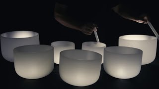Sound Bath With Crystal Singing Bowls