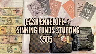 CASH ENVELOPE + SINKING FUNDS STUFFING| DECEMBER 2021| LOW INCOME CASH STUFFING| TAYLORBUDGETS