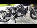 Transformation honda vf 750 c en bobber