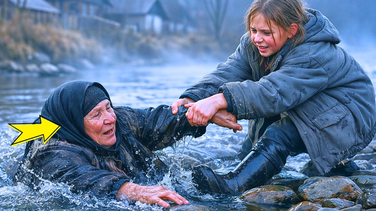 БЕДНАЯ СИРОТА СПАСЛА ТОНУЩУЮ ЗНАХАРКУ… НО СТАРУХА СРАЗУ ПОНЯЛА — ЭТА ДЕВОЧКА НЕ ПРОСТАЯ
