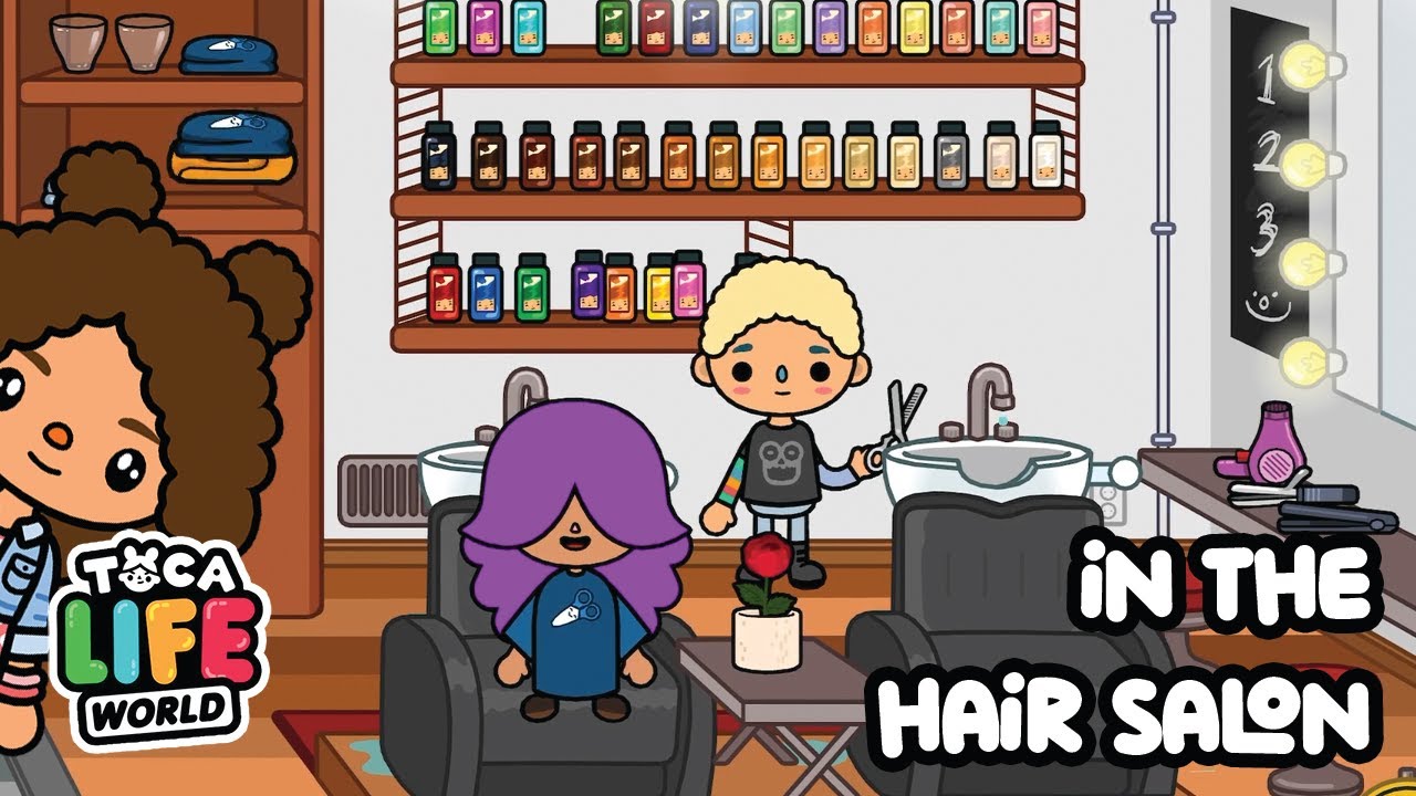 Toca Life World In the Hair Salon No Cabeleireiro YouTube