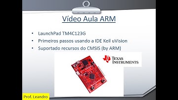 ARM aula 3 - Configuração e Acionamento de IOs da LaunchPad TM4C123G