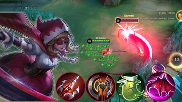 Ruby Best Build 2025 🩸 "INFINITE HP" Glitch?! Mobile Legends