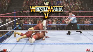 I Just Witnessed A Corrupt Referee While Doing The Hogan VS Savage WrestleMania 5 Showcase!