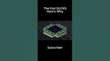 The End Dimension SUCKS... Watch The full Vid! #minecraft #gaming #funny