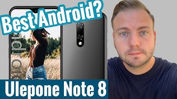 BEST CHEAP ANDROID PHONE? Ulefone Note 8 3G Unlocked Phone, Android 10 Quad-core 2GB UNBOXING REVIEW