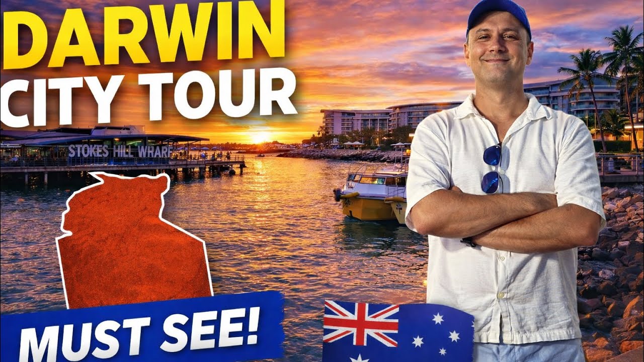 Эта прогулка по Дарвину просто прекрасна 😍 | Набережная и причал 