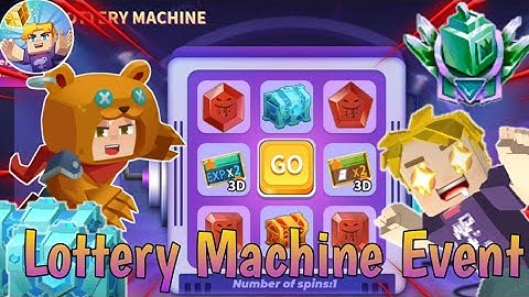 New Free Event "LOTTERY MACHINE" In BedWars ( BedWars ) - [ Blockman GO - Adventures ] Koto BG
