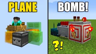 MINECRAFT: 50 Mini Redstone Build Hacks!