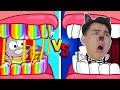 Pica prefers Rainbow Teeth or White Teeth ? | Learn Healthy Habits for Kids @Pica Parody Channel