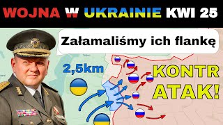 25 KWI: Dobre wieści. Ukraińcy ODZYSKALI INICJATYWĘ I PRZEJĘLI TEREN | Wojna w Ukrainie Wyjasniona