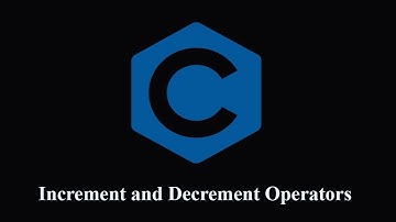 Increment and Decrement Operators in C Programming | Operators(ENG) |Prof.Antony Vijay