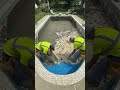 Extreme pool makeover #PoolTransformation #restorationproject #extrememakeover #beforeandafter