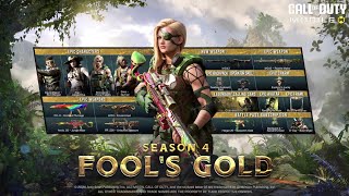 Season 4 Fool's Gold Battle pass trailer and new Rank Season trailer showcase #callofdutymobile