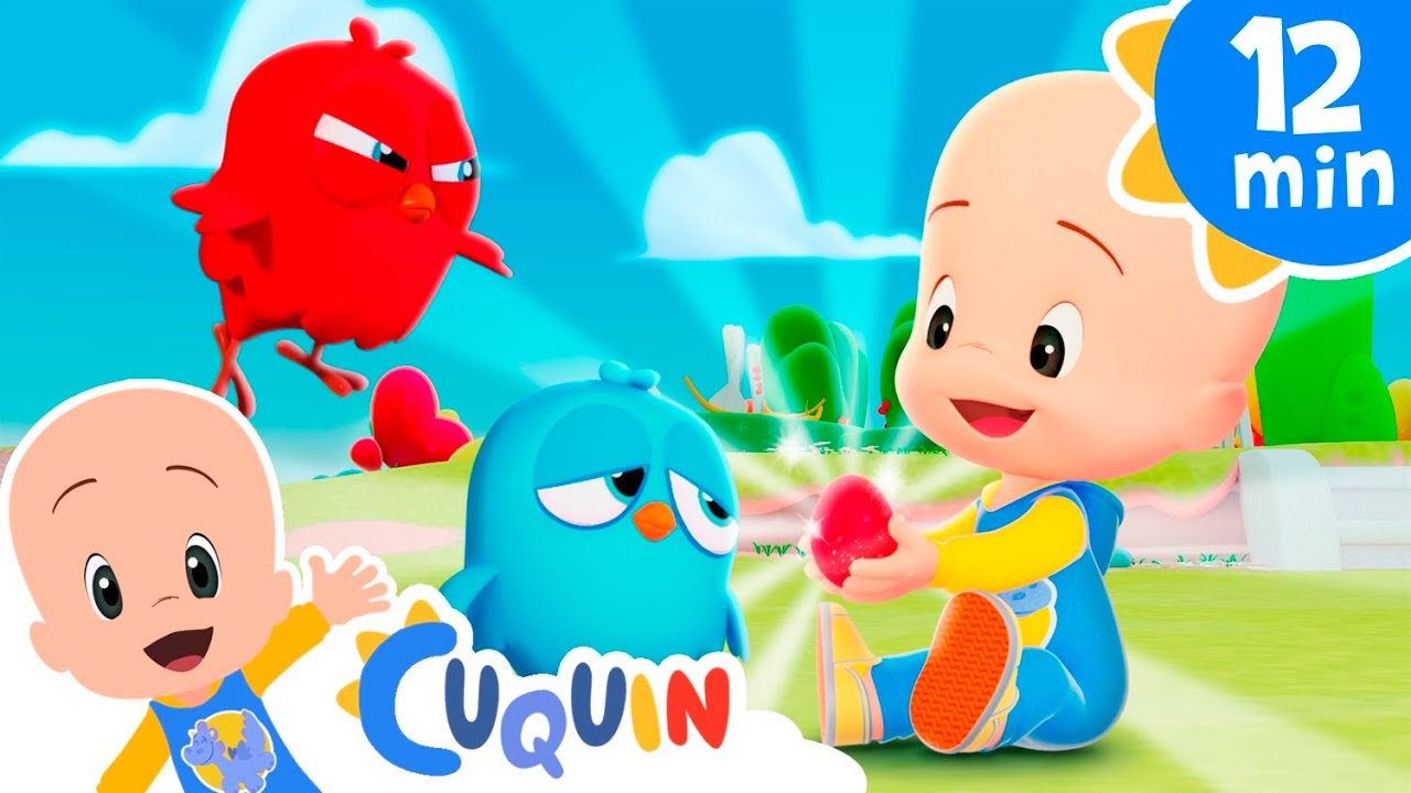 La gallina con huevos gigantes de colores | Cánticos Para Niños | Cleo & Cuquín