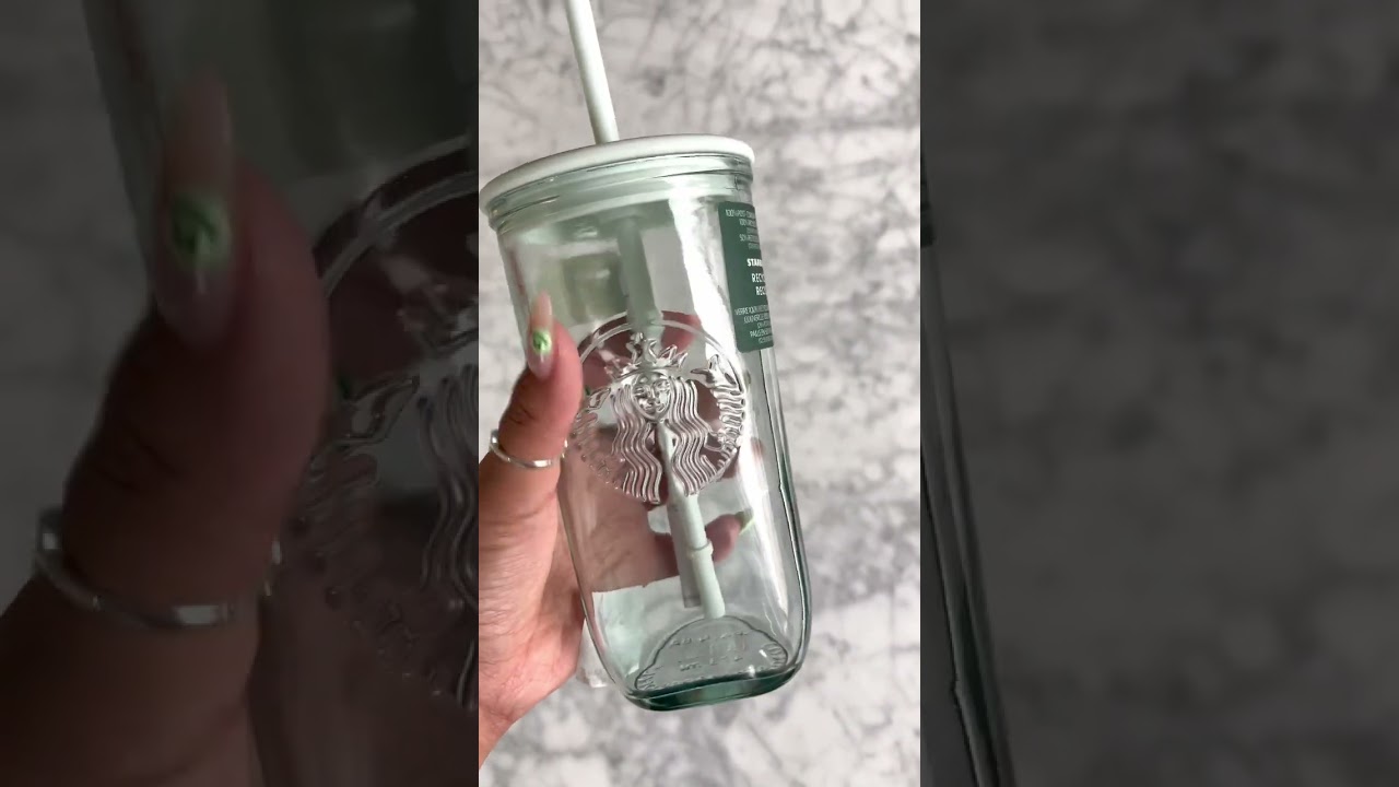 Starbucks “Viral” Spring Glass Cup 