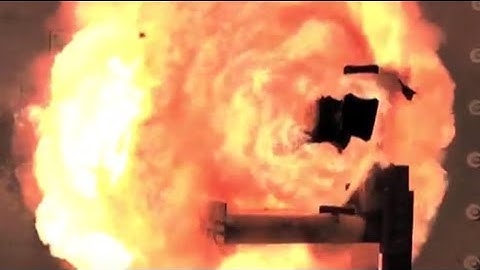 Electromagnetic Railgun Which Fires At Seven Times Speed Of Sound Tested At Sea