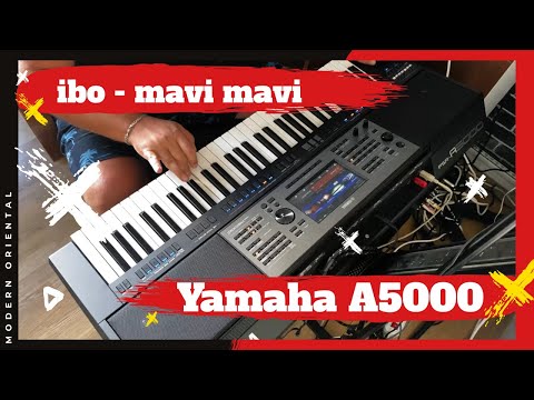 hakan çebi - mavi mavi أزرق أزرق - yamaha psr a5000