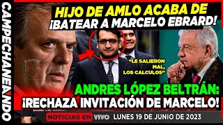 ACABA DE PASAR! HIJO DE AMLO BATEA A MARCELO EBRARD ¡RECHAZA SU OFERTA AHORITA!