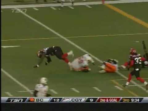 CFL West Final BC At CGY November 15 2008