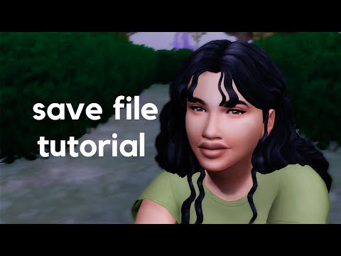 Как добавить готовое сохранение и перенести своих персонажей | Симс 4