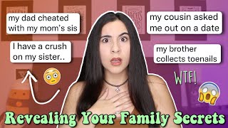 Revealing Your Biggest FAMILY SECRETS (the drama..) | Just Sharon