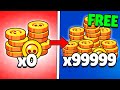 How To Get FREE Coins FAST in Brawl Stars 2024!