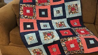 Quilt As You Go without sashing