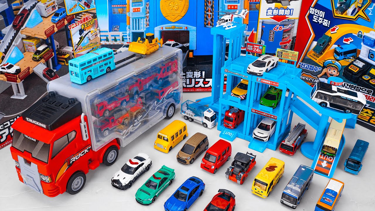 ポケットトミカ タウンシリーズ パーキング Pocket Tomica Town Series