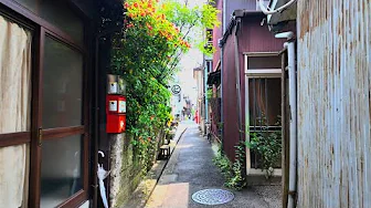 Sendagi Walk | Tokyo Japan 4K HDR 60fps
