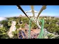 Raptor front seat on-ride HD POV Fantasilandia