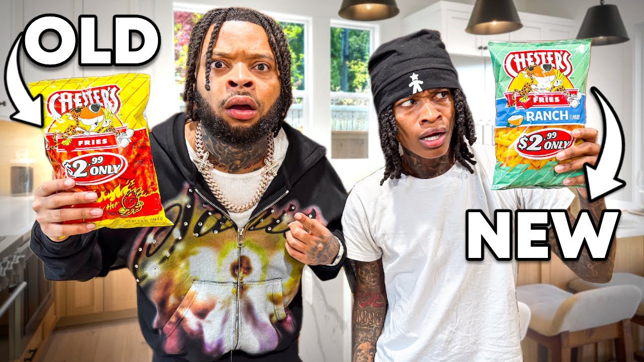 NEW VS OLD FOOD CHALLENGE…